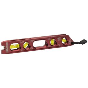 Checkpoint 0300R 4 Vial Pro Mag Precision Torpedo Level 13.2-Inch Red