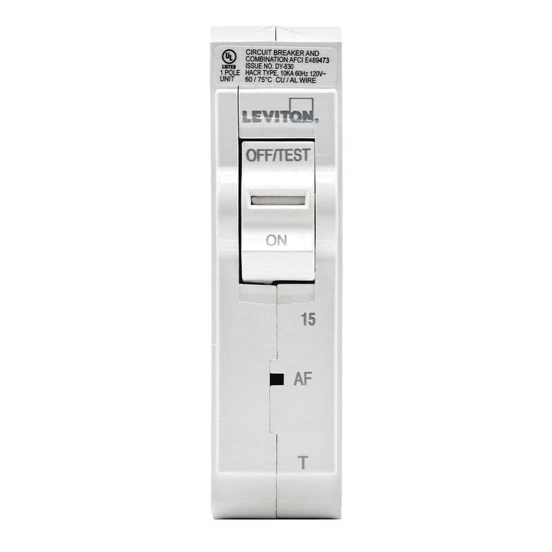 leviton_lb115_aft_plug_on_mount_afci_thermal_magnetic_branch_circuit_breaker_1_pole_15_amp_120_volt_ac_958679