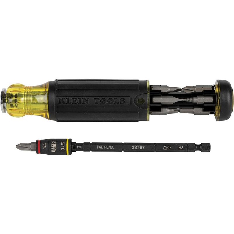 klein_tools_32304_1_piece_magnetic_14_in_1_hvac_adjustable_length_impact_screwdriver_with_flip_socket_5