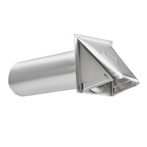 Lambro 344 Aluminum Preferred Hood Vent 4-Inch White