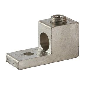 NSI 3/0T Electro Tin Plated Aluminum T Series Dual-Rated Lug (1) 3/0-6-AWG Copper/Aluminum