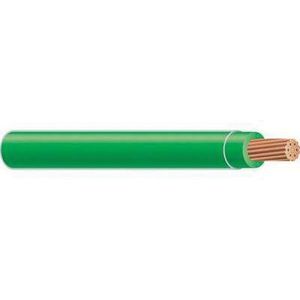 XHHW-1-CU-STR-GREEN Stranded Bare Copper XHHW Cable 1-AWG Green