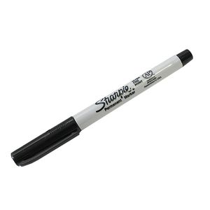 Sharpie 37121 Plastic Ultra Fine Point Permanent Marker Gray