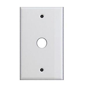 Mulberry 86201 Steel 1-Gang Standard Size Wallplate White