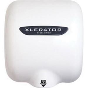 Excel Dryer XL-W Fast Hand Dryer 110 - 120-Volt White Die Cast Zinc Alloy Xlerator