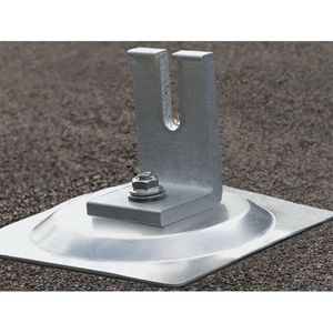 Ecofasten Solar SIMPLEGRIP-SQ 16 Gauge CR Steel Base Plate and Compression Plate