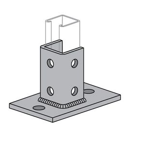 Power Strut PS-3025-STAINLESS-304 304 Stainless Steel Post Base