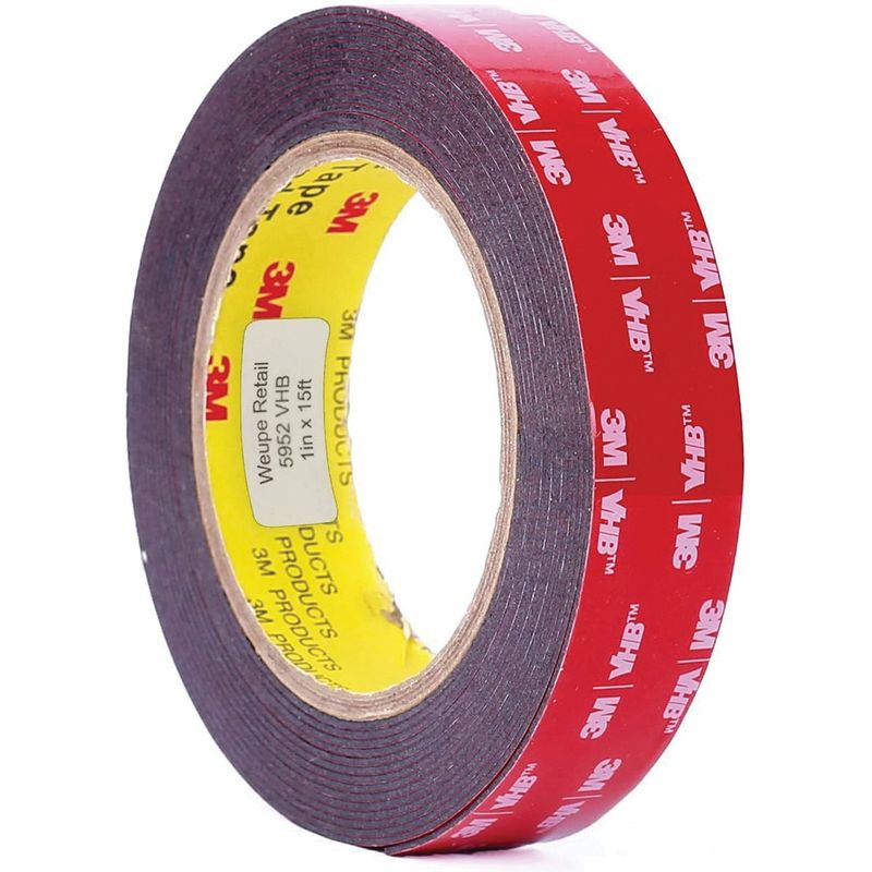 gm_lighting_v120_3m_vhb_15_double_sided_mounting_tape_gray_for_standard_and_high_output_wet_location_led_tape_953676