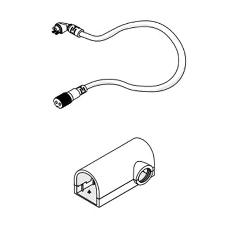 diodeled_di_se_nb_sdwc_ec_side_bending_side_wire_entry_connector_16_awg_12_inch_for_neon_blaze_trade_led_tape_light_neon_blaze_trade_996001