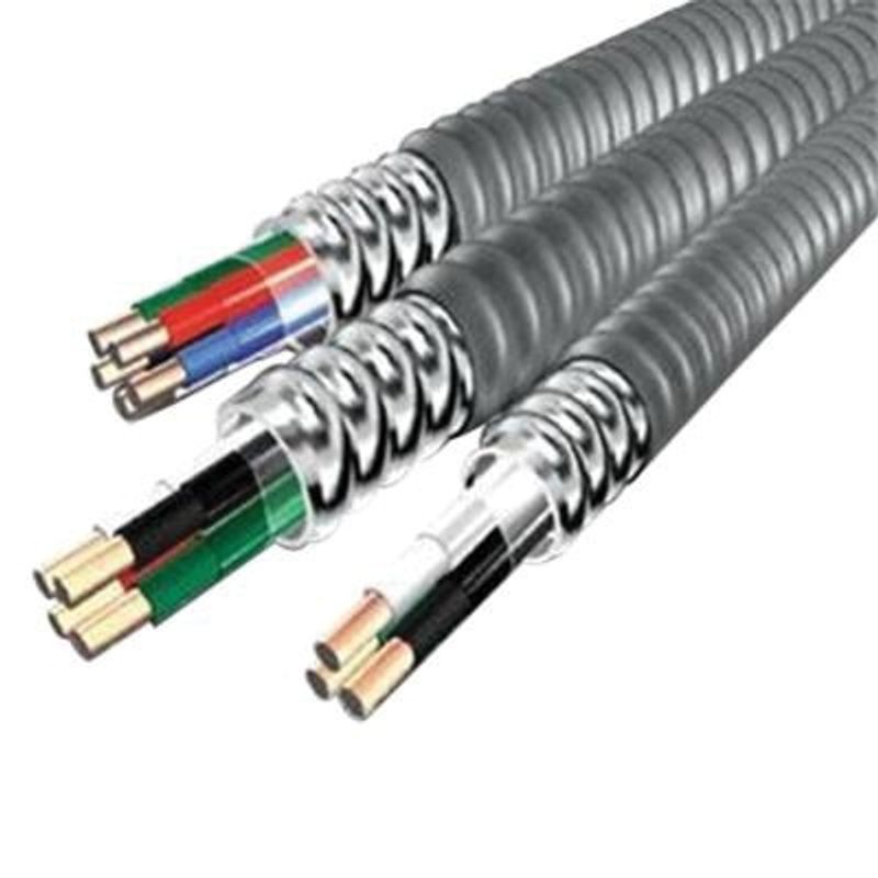 Southwire 68579222 Cable De Metal Solido Con Armadura De Al