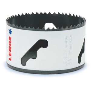 Lenox Tools 3005656L Bi-Metal Hole Saw 3-1/2-Inch Dia Speed Slot T3 Technology