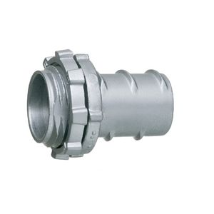 Arlington GF50 Die Cast Zinc Non-Insulated Throat Straight Connector 1/2-Inch