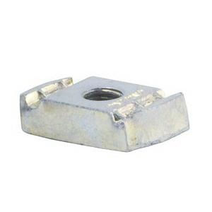 Power Strut PS-NS-3/8-EG Electrogalvanized Steel Clamping Nut Without Spring 3/8-Inch