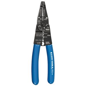 Klein Tools 1010 Long Nose Multi-Purpose Tool 20-10-AWG 22-12-AWG 8-1/4-Inch Blue