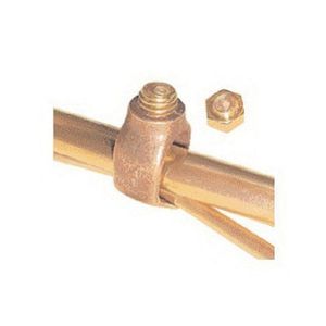 Greaves G5810B Silicon Bronze Breakaway Bolt Ground Rod Clamp 5/8-Inch Ground Rod 1/0-8-AWG