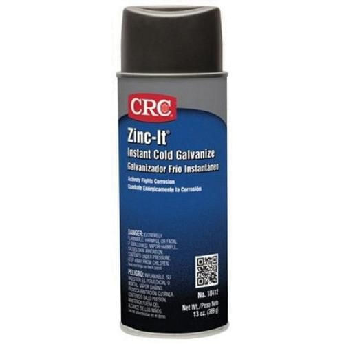 CRC Industries 18412 Instant Cold Galvanize Aerosol Can 13 oz Gray