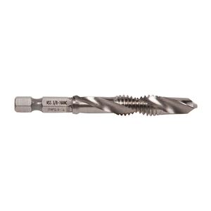 Greenlee DTAP3/8-16 High Speed Steel Drill And Tap Bit 3/8-Inch x 16 TPI