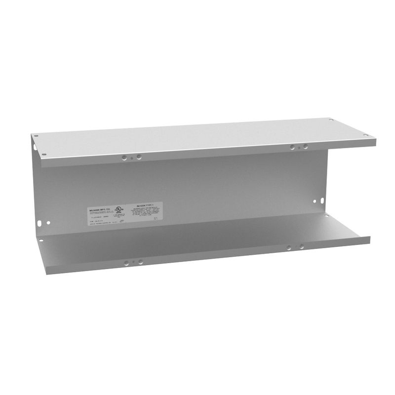 Milbank 8824-GSC1-NK-NP Lay-In Wireway Without Knockout 24-Inch x