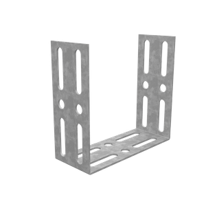 Milbank 44GCU Wireway Universal Connector 4-Inch x 4-Inch Steel ANSI 61 Gray Powder Coated