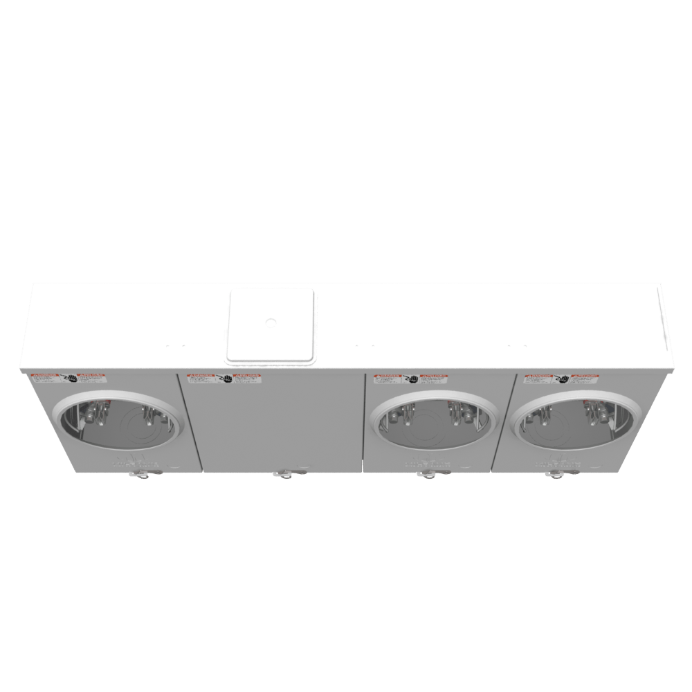 Prise Compteur Milbank U1254-X-K3 - 200A 300VAC 1 Phase - 4 Positions - Neuf En Boîte