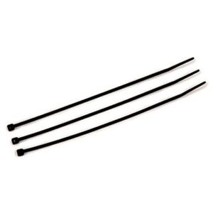 3M CT6BK18-C Nylon 6/6 CT6 Model Standard Miniature Cable Tie 6-Inch Black