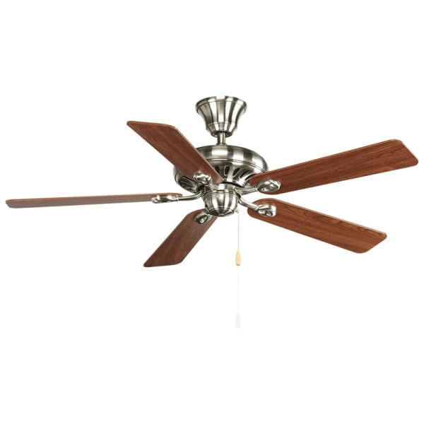 Progress Lighting P2521-09CH Indoor Ceiling Fan 52-Inch 5 Blade