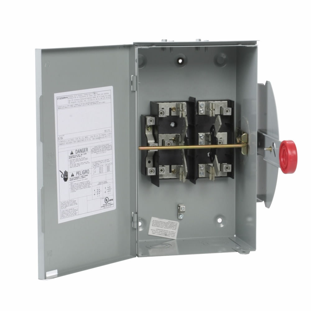 Eaton DT221URHN 3Wire 2Pole K Series Compact Design GeneralDuty Safety Switch 240Volt AC