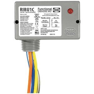 Functional Device RIBU1C Enclosed Pilot Control Relay 10-Amp SPDT RIB