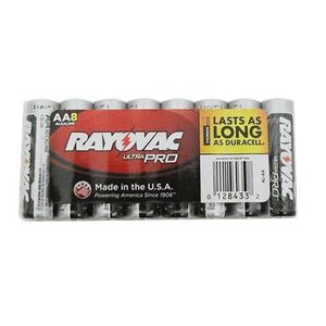 Spectrum AL-AA Size AA Alkaline Shrink-Wrapped Pack Alkaline Rayovac UltraPro