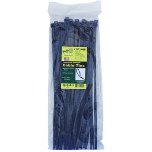 Dottie DT14HB Nylon Heavy-Duty Cable Tie 15.09-Inch UV Black