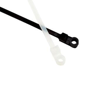 3M CT8NT50S-C Nylon 6/6 Standard Molded Cable Tie 8-Inch Natural