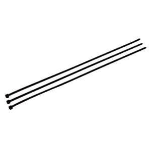 3M CT15BK120-C Nylon 6/6 Standard Light Heavy-Duty Cable Tie 15-Inch Black