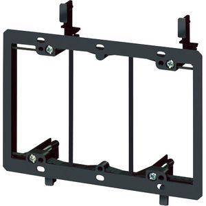 Arlington LV3 Plastic 3-Gang Low Voltage Mounting Bracket 5.570-Inch x 6-Inch x 1.70-Inch