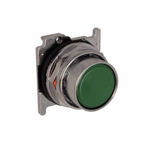 Eaton 10250T103 Momentary 10250T Model Heavy-Duty Watertight/Oiltight Non-Illuminated Pushbutton Operator Green