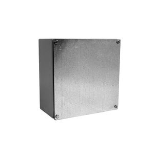 Milbank 12126-WSC2 NEMA 1/3/12 Polyester Powder Coated Galvanized Over Phosphatized Steel Gasketed Screw Cover Junction Box 12-Inch x 12-Inch x 6-I