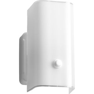 Progress Lighting P3813-30 1-Light Wall Washer Sconce 100-Watt 120-Volt White Painted