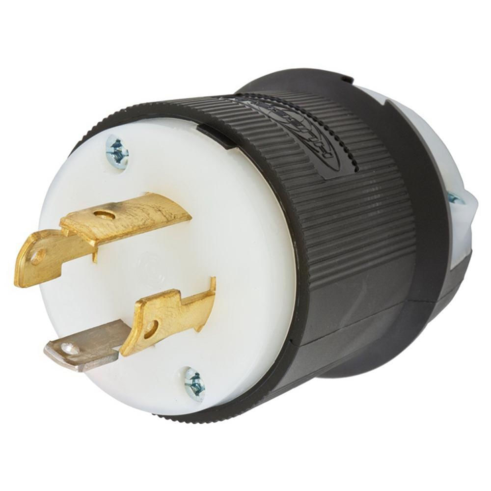 ルーク Hubbell-Wiring L720P 3-Wire 2-Pole Polarized Locking Plug 277-Volt