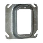 Crouse-Hinds TP488 Steel 1-Gang Raised Mud Ring 4-Inch x 4