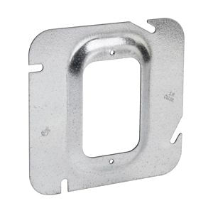 Crouse-Hinds TP576 Steel 1-Gang Outlet Box Cover 4-11/16-Inch x 4-11/16-Inch x 1/2-Inch