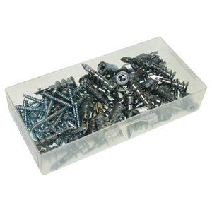 Metallics ZSA1K Zinc Plated Screw Anchor Kit