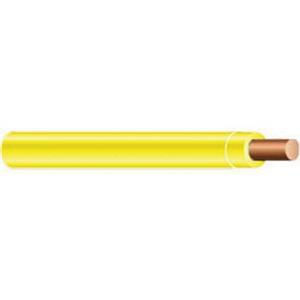 THHN-14-SOL-YEL-500SP Solid Copper THHN Cable 14-AWG 500-ft Spool Yellow