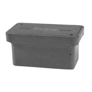 Quazite PG1730HA0017 Polymer Concrete PG Style 15-Tier Cover With 2 Bolts Logo: ELECTRIC