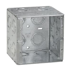Crouse-Hinds TP692 Steel Screw-On Mount 3-Gang Masonry Box 5-9/16-Inch x 3-3/4-Inch x 3-1/2-Inch